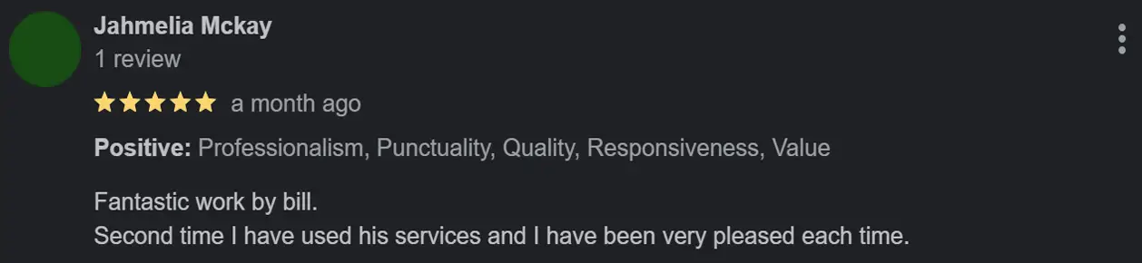 Cleaning Customer Review 4 Auckland