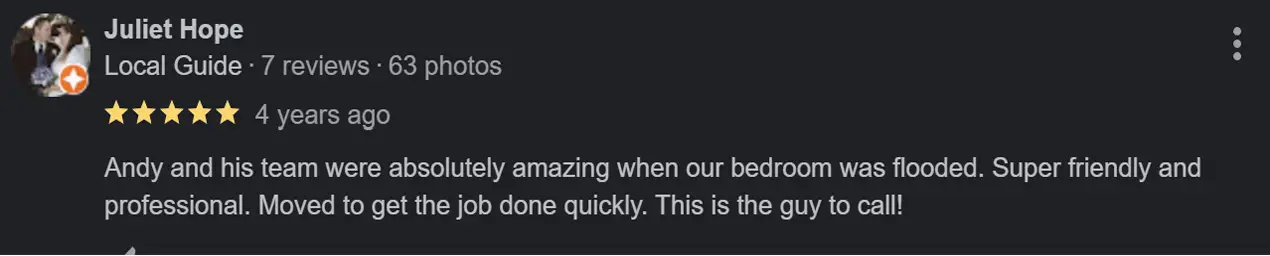 Cleaning Customer Review 8 Auckland